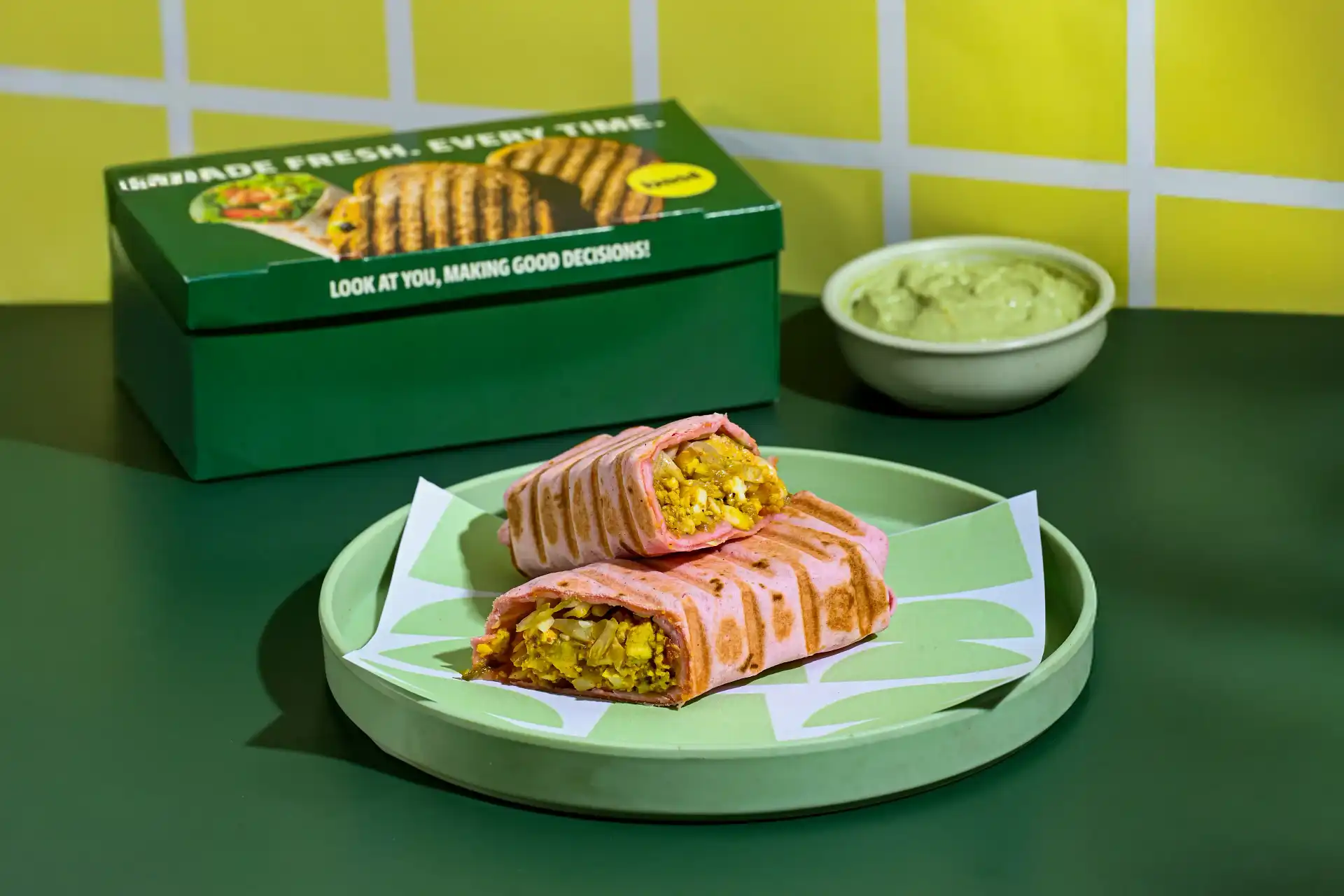 Beetroot Paneer Rara Wrap