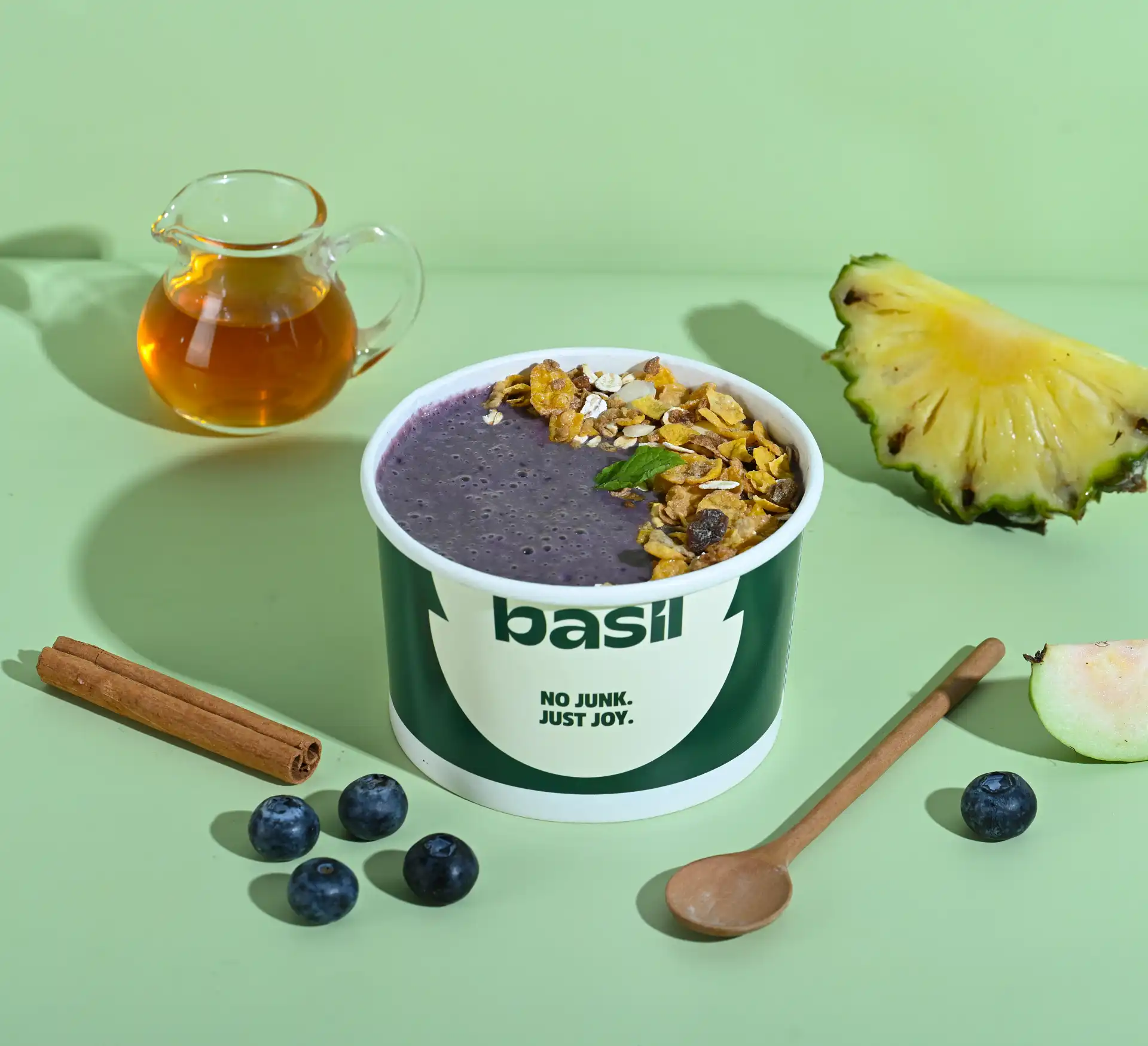 Blueberry Fruit Punch Bowl