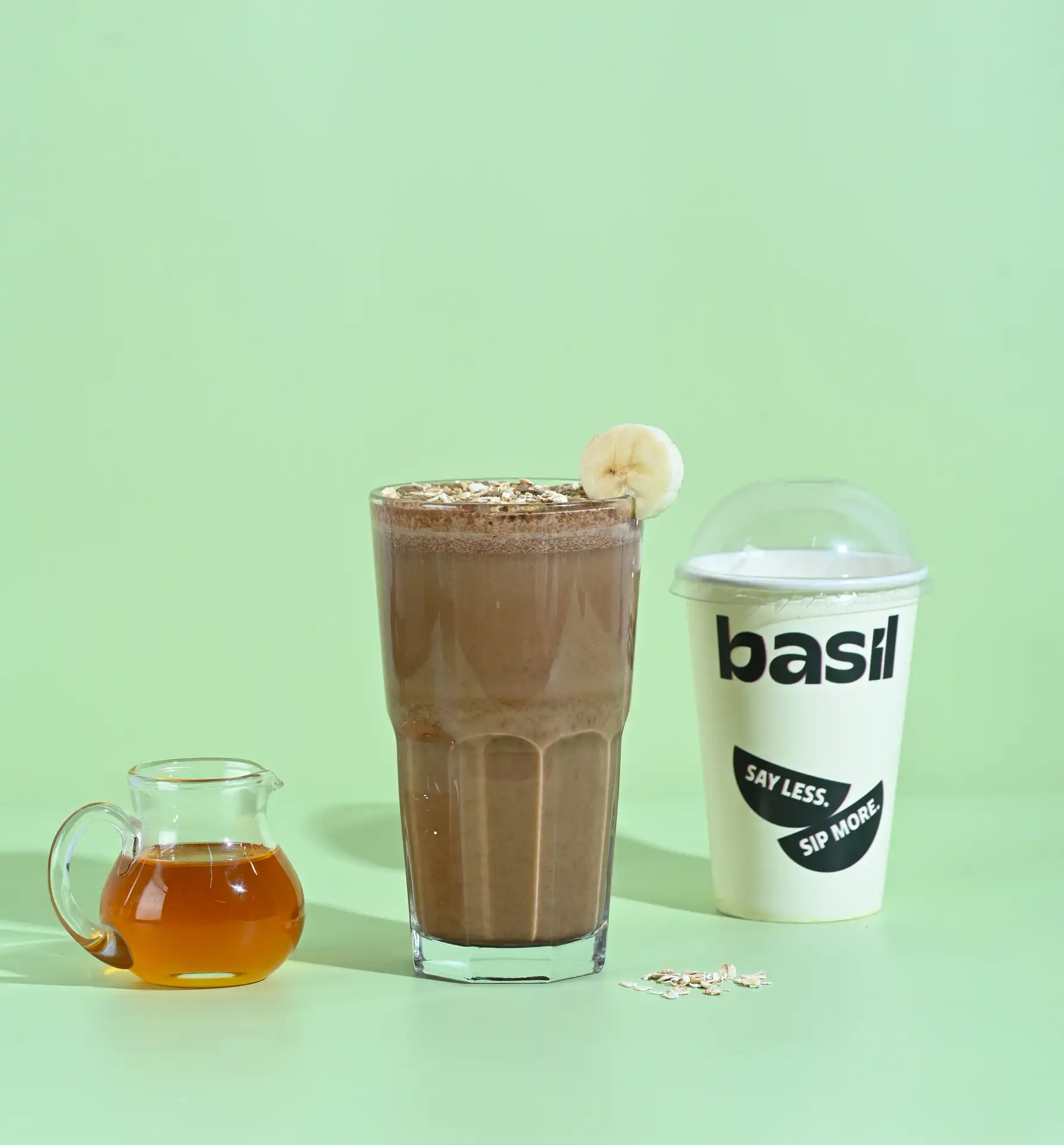 Choco Oats Banana Shake