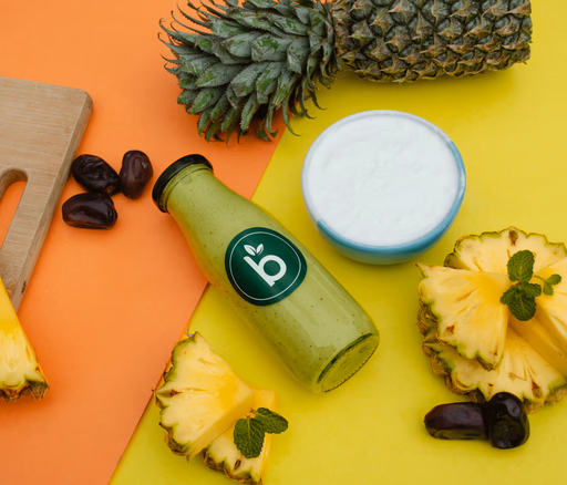 Minty Pineapple Smoothie